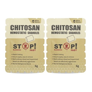 Rhino Rescue Chitosan Hemostatic Gauze Soluble Chitosan Quick Hemostatic