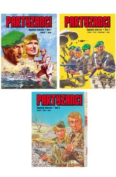 PARTYZANCI Tom 1-3 zestaw Wyd. zbiorcze NOWE