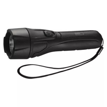 Latarka LED 1W plastikowa 2× AA