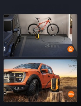 Автомобильный компрессор 12 В 230 В Feegar КОМПРЕССОР ПОРТАТИВНЫЙ НАСОС для светодиодных колес