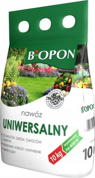 Nawóz UNIWERSALNY do ogrodu BiOPON wieloskładnikowy granulowany 10kg