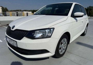 Skoda Fabia III Hatchback 1.0 MPI 60KM 2017 Skoda Fabia salon PL FV VAT 23 2 osobowa VAN ciezarowa vat 1
