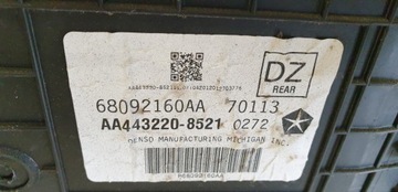 DODGE RAM 1500 IV RADIÁTOR KOMPLETNÍ 68092160AA 2009-2012R