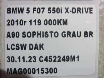 BMW F07 550I 535 F10 F11 F12 F13 NÁDRŽ PALIVA PUMPIČKA 7268031 7206421