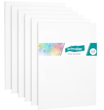 6x Podobrazie płótno malarskie panel malarski A5