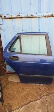 SAAB 95 9-5 I DRZWI PRAWE TYŁ KOMPLETNE KOMBI