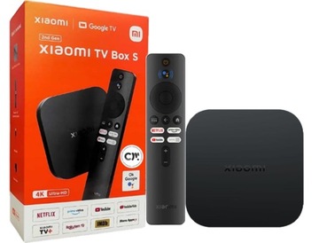 Умный XIAOMI MI BOX S 2GEN 4K ChromeCast NETFLIX HBO ТВН-ПЛЕЕР