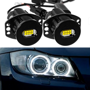 LED MARKERY RINGI do BMW E90 E91 MOCNE OEM 160W
