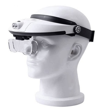 УВЕЛИЧИТЕЛЬНЫЕ ОЧКИ ДЛЯ ЧТЕНИЯ 6x 2xLED