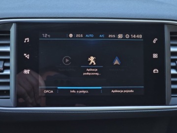 Peugeot 308 II Hatchback Facelifting 1.5 BlueHDI 130KM 2021 Peugeot 308 1WŁ. SalonPL FV23% Virtual Cockpit Czu, zdjęcie 20