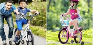 БОКОВЫЕ КОЛЕСА ДЛЯ ДЕТСКОГО ВЕЛОСИПЕДА ВЕЛОСИПЕДНЫЕ КОЛЕСА С ОСВЕЩЕНИЕМ ДЛЯ ОБУЧЕНИЯ ЕЗДЫ