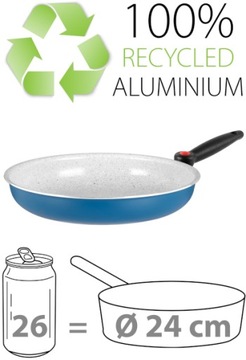 PATELNIA ZE SKŁADANĄ RĄCZKĄ BRUNNER CAREZZA 24 cm