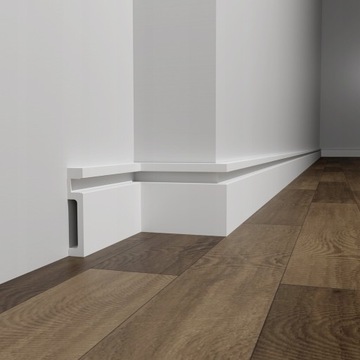 Светодиодный плинтус LCL-15 Полиуретан 10 см