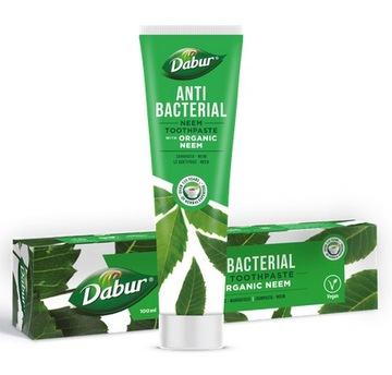 PASTA DO ZĘBÓW ZIOŁOWA BEZ FLUORU z NEEM 100ml DABUR