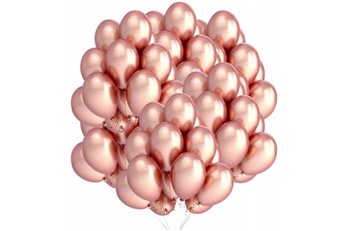 BALONY GOLDROSE NA URODZINY WESELE