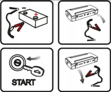 ПУСКОВОЕ УСТРОЙСТВО POWERBANK ДЛЯ АВТОМОБИЛЯ 12800