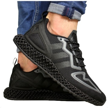 buty męskie Adidas 4D UNIKAT sneakersy CZARNE