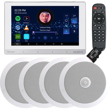 DEXON RADIO INTERNETOWE PODTYNKOWE Z BLUETOOTH SD