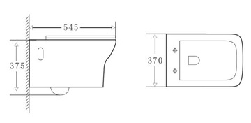 Каркас унитаза GROHE 6в1, скрытый комплект + ЧАША БЕЗОБОДКА