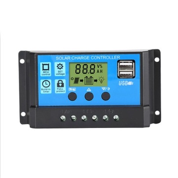 РЕГУЛЯТОР ЗАРЯДКИ СОЛНЕЧНЫЙ КОНТРОЛЛЕР 30А 12В 24В