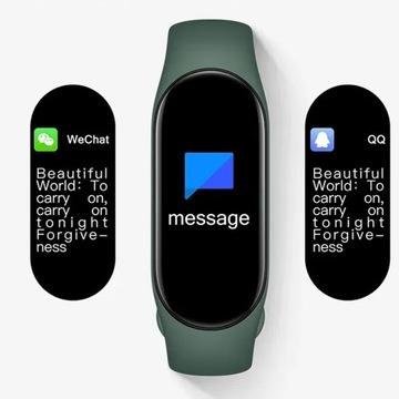 SMARTWATCH SMARTBAND M8 OPASKA PULSOMETR KROKI SMS