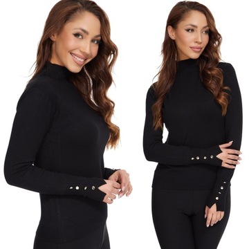 062_ S/M _CLASSIC ЖЕНСКИЙ ДЖЕМПЕР С ПОЛУТЮЛЕТОМ