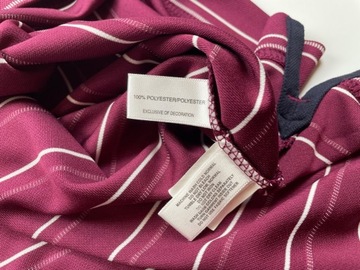 Мужская спортивная рубашка-поло CUTTER&BUCK в полоску Drytec, размер XL