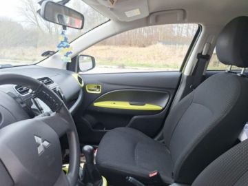 Mitsubishi Space Star Hatchback 5d 1.2 80KM 2014 Mitsubishi Space Star Klimatyzacja.Stan Top!!, zdjęcie 29