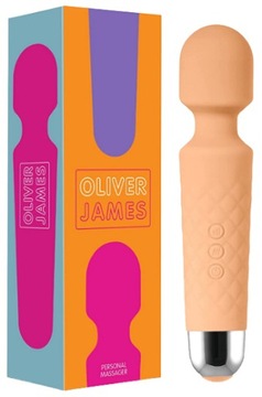 Masażer łechtaczki WAND brzoskwiniowy OLIVER JAMES