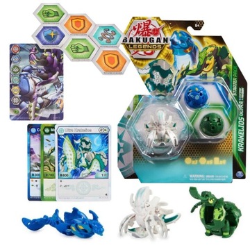 BAKUGAN Legends Zestaw Startow 3sz KRAKELIOS ULTRA