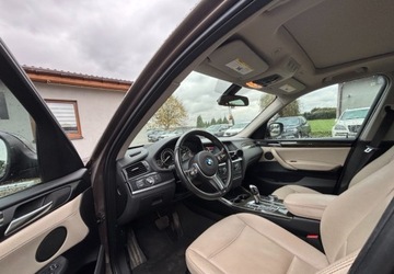 BMW X3 F25 SUV 2.0 28i 245KM 2014 BMW X3 Samochod z gwarancja 2.0 Benzyna 245KM, zdjęcie 11