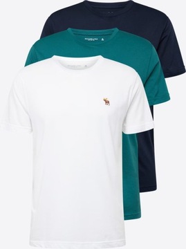 3pak t-shirt Abercrombie&Fitch XL koszulka 3 sztuki