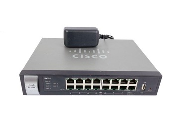 Cisco RV325 Gigabit Dual WAN VPN Router + zasilacz