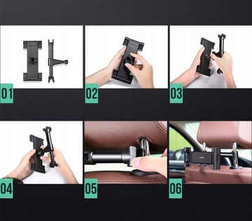 UGREEN автомобильный подголовник для планшета