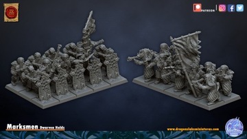Dwarf Clan Marksmen with Handgun x10 / Thunderers