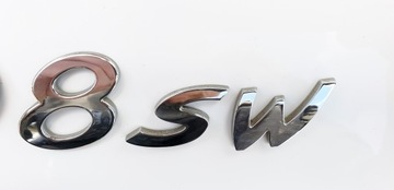 Peugeot 308sw 308 sw универсал надпись эмблема на задней двери багажника