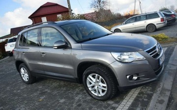 Volkswagen Tiguan I SUV 2.0 TDI CR DPF 140KM 2010 Volkswagen Tiguan 2.0TDI 4x4 160 Tys Km Jasna Skora Navi Kamera Sprowadzony, zdjęcie 6