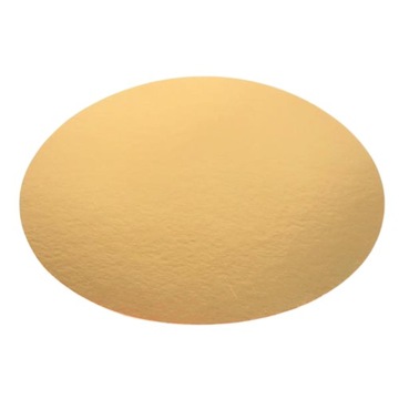 PODKŁADY POD TORT ZŁOTE ŚREDNICA 30 CM ZESTAW 10 SZTUK
