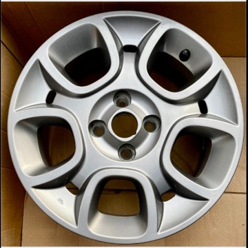 4× DISK HLINÍK FIAT OE PANDA 51963462 51963459 6.0" X 15" 4X98