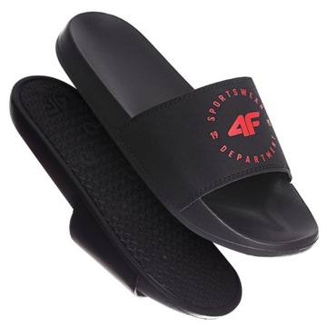 KLAPKI MĘSKIE 4F SPORTOWE GUMOWE BASENOWE NA LATO PO DOMU