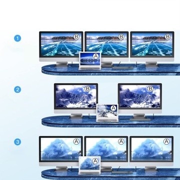 АДАПТЕР-ХАБ ДОК-СТАНЦИИ Type-C 12in1 HDMI 4K USB 3.0 VGA PD SD/TF