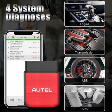 Autel MaxiAP AP200H Автоматический полный интерфейс OBD2