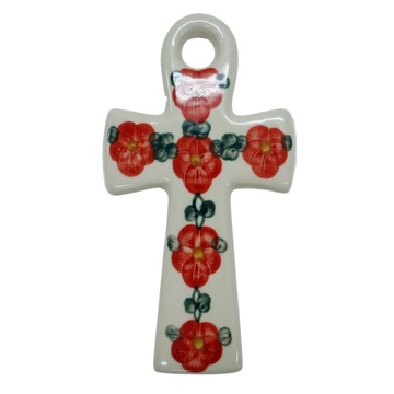 Krzyż wiszący Ceramika Bolesławiec