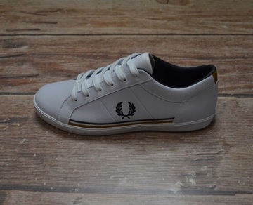 FRED PERRY BASELINE ORYGINALNE SKÓRZANE BUTY PREMIUM NOWE 44