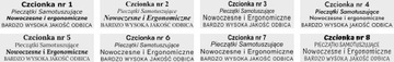ШТАМП Modico NOMO 2 | 5 версия | 42х16 мм | ЦВЕТА