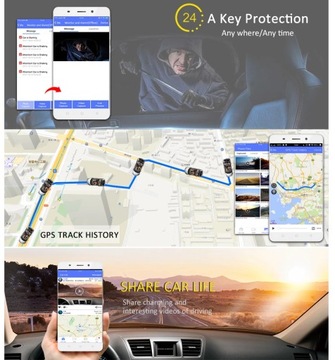 Новый автомобильный видеорегистратор 4G WiFi 4