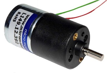 Silnik z przekładnią 5 obr/min 12 V prod. włoska