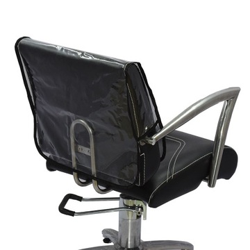 48x43cm Barber Beauty Salon Chair Pokrowiec ochronny Vinyl Square, tył 4SZT