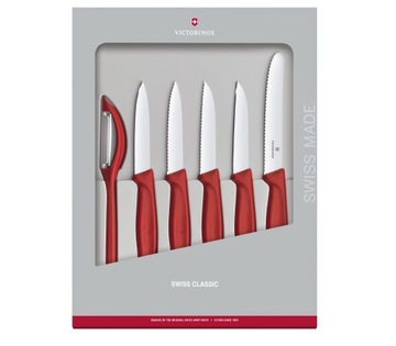 Victorinox Swiss Classic Zestaw 5 noży+ obieraczka