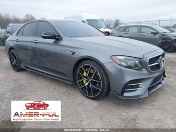 Mercedes Klasa E W213 2019 Mercedes-Benz Klasa E Mercedes-Benz AMG E53 4Matic, od ubezpieczalni 3.0